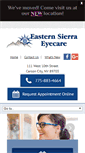 Mobile Screenshot of easternsierraeyecare.com